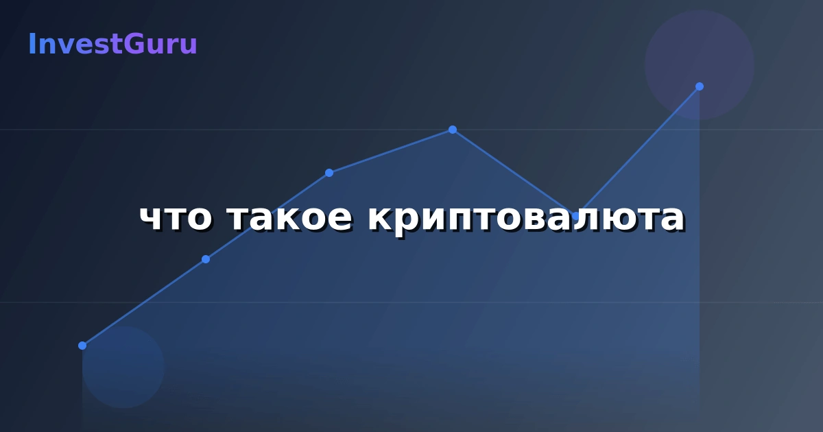 Обложка статьи "что такое криптовалюта" - аналитика рынка и торговые сигналы