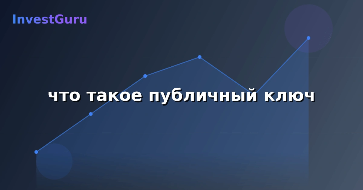 Обложка статьи "что такое публичный ключ" - аналитика рынка и торговые сигналы
