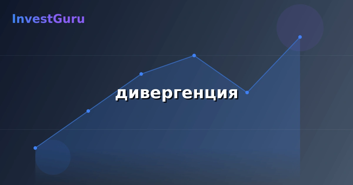 Обложка статьи "дивергенция" - аналитика рынка и торговые сигналы
